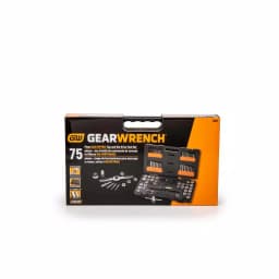 GearWrench 75-Piece SAE/Metric Ratcheting Tap and Die Set thumbnail 4