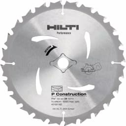 Hilti 7-1/4 in. 24-Teeth Wood Construction Circular Saw Blade, 50-Pack thumbnail 1
