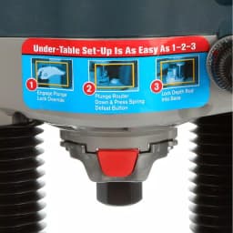 Bosch 15 Amp 3-1/2 in. Corded Variable Speed Plunge Router with Dust Collection thumbnail 4
