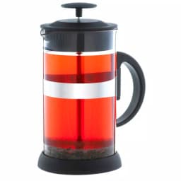 GROSCHE Zurich 3-Cup French Press, 24 oz Borosilicate Glass Coffee and Tea Maker, Black thumbnail 2