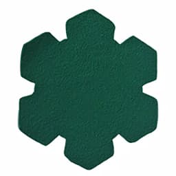 Unbranded Snowflake Holiday Surface Pads (Pack of 2) - Reversible Plant Protection Mats thumbnail 1