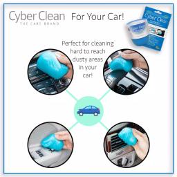 Cyber Clean Car Interior Detailer - Patented Germ-Eliminating Cleaning Compound (3-Pack, 2.82 oz. Each) thumbnail 2
