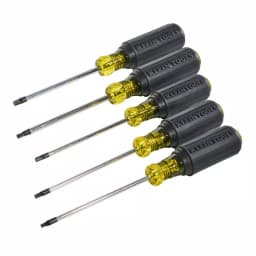 Klein Tools 5-Piece Torx Screwdriver Set with Cushion Grip Handles thumbnail 3