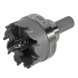 Klein Tools 1-3/4 in. Carbide Hole Cutter with Hex Shank and Integrated Flange thumbnail 5