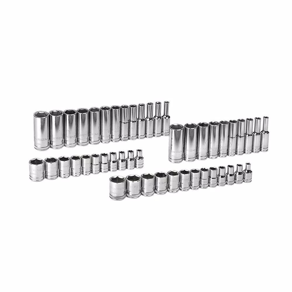 GearWrench 47-Piece 1/4 in. Drive SAE and Metric Standard & Deep Socket Set