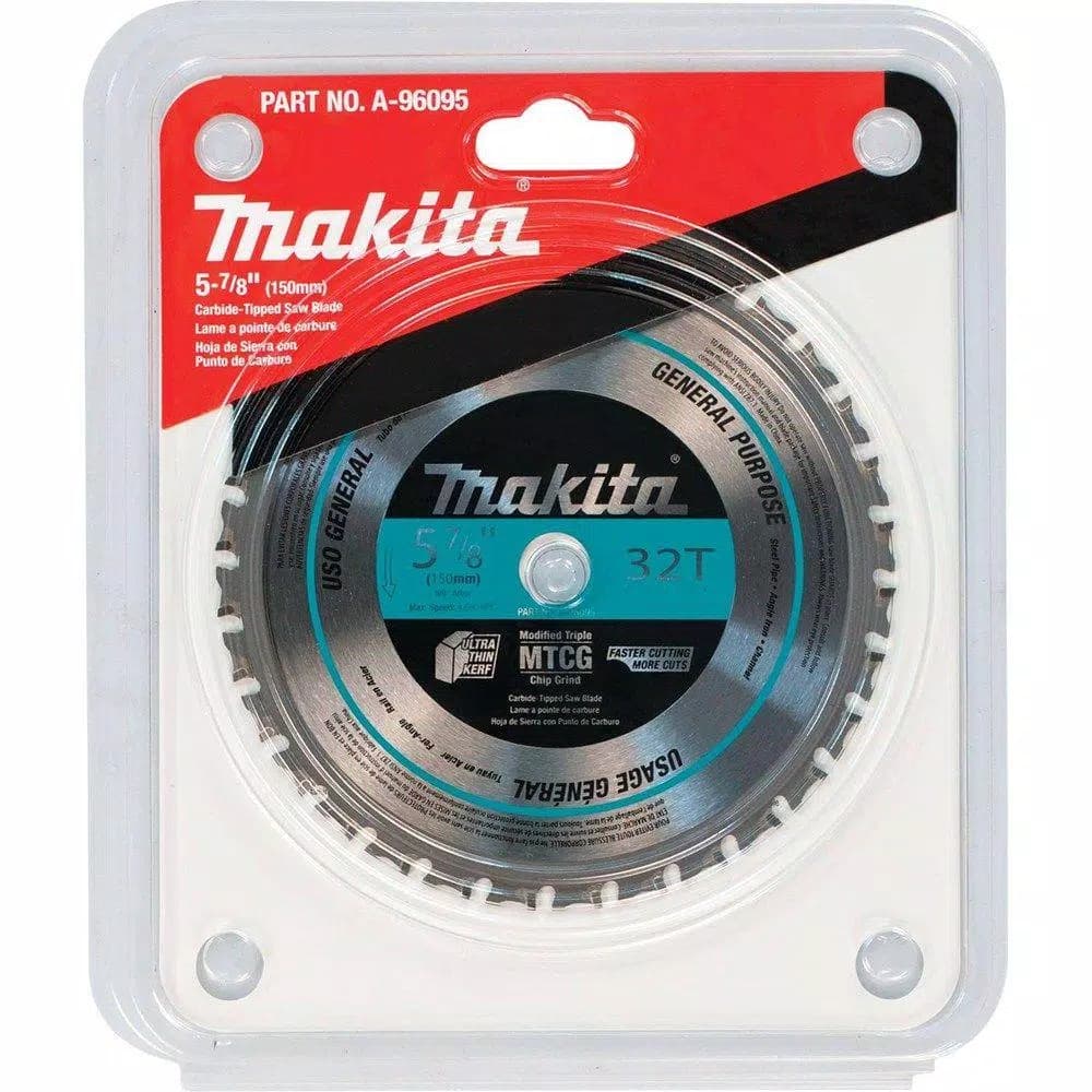 Makita 5-7/8 in. 32-Teeth Carbide-Tipped Metal Cutting Saw Blade