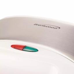 Brentwood Appliances TS-242 750W Dual Nonstick Waffle Maker, White thumbnail 3