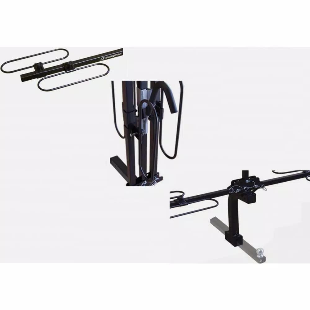 Swagman Traveler XCS2 2-Bike Folding RV Bike Rack for 2 in. Towing Receiver