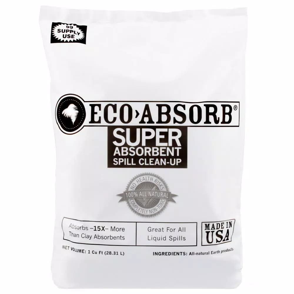Eco-Absorb Standard Formula Liquid Absorbent Powder, 1 cu. ft. Bag