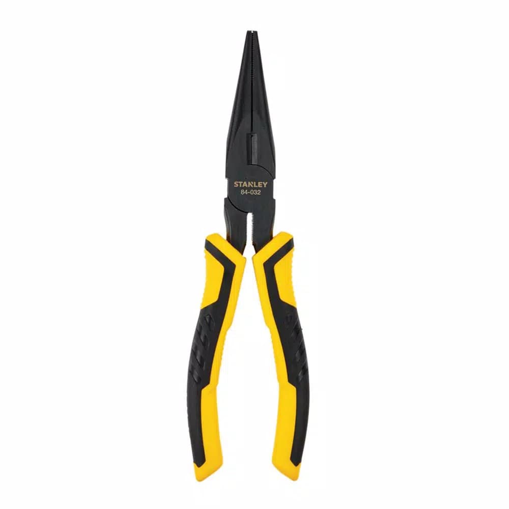 Stanley Bi-Material 4-Piece Plier Set, Drop Forged Steel, ANSI Specification