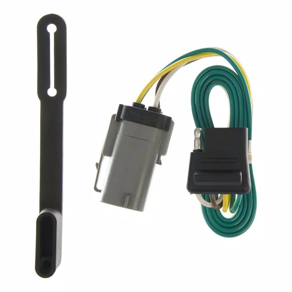 CURT Custom Vehicle-Trailer Wiring Harness, 4-Way Flat for Select Ford F-250 & F-350 Super Duty