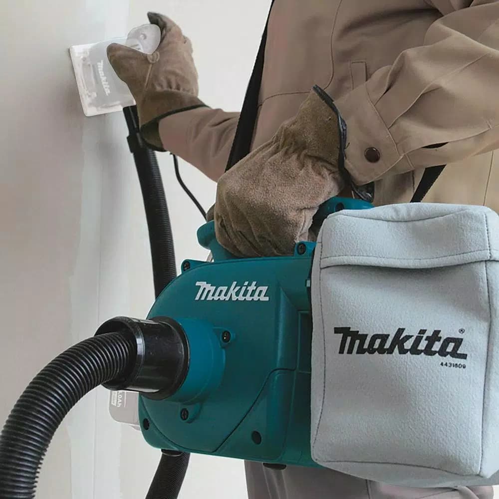 Makita 18V LXT Cordless 3/4 Gal. Portable Dry Dust Extractor and Blower (Tool-Only)