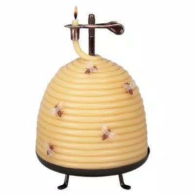 Candle by the Hour 120 Hour Beewax Coil Candle - Customizable Burn Time Candle by the Hour