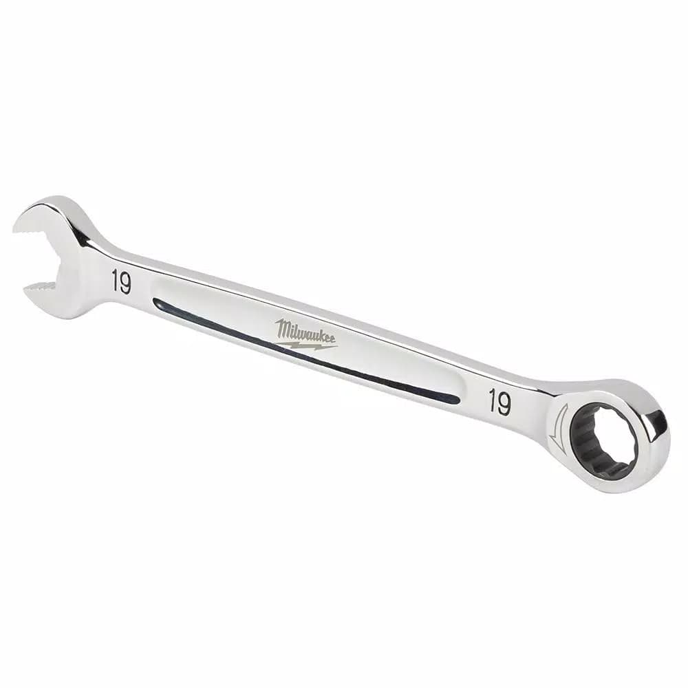 Milwaukee 15-Piece Metric Ratcheting Combination Wrench Set
