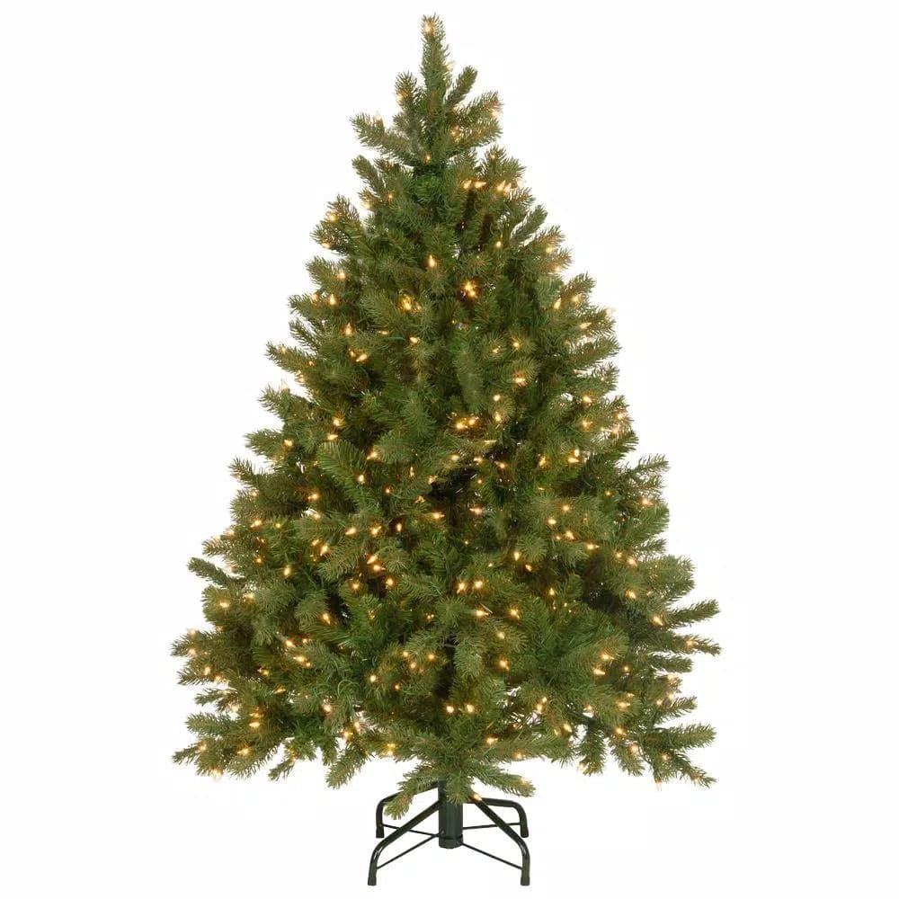 National Tree Company 4.5 ft. Downswept Douglas Fir Artificial Christmas Tree with 450 Clear Lights