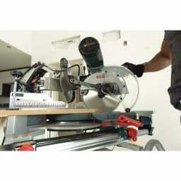 Bosch CM10GD 10 in. Dual-Bevel Sliding Glide Miter Saw with Folding-Leg Stand Bundle thumbnail 5
