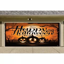 My Door Decor Night of the Jack-O'-Lantern 7 ft. x 16 ft. Halloween Garage Door Decor Mural thumbnail 2