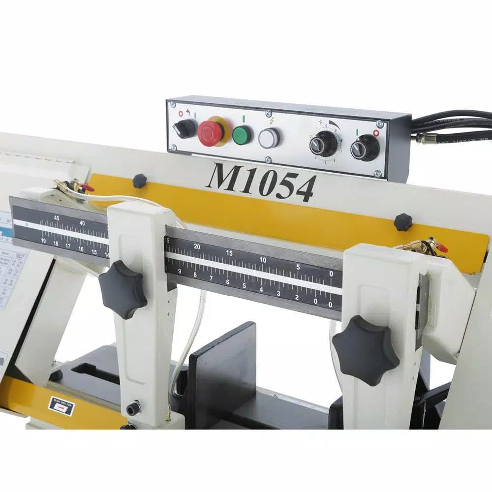 Shop Fox 10 in. x 18 in. Horizontal Metal Cutting Bandsaw, 1-1/2 HP, 220V