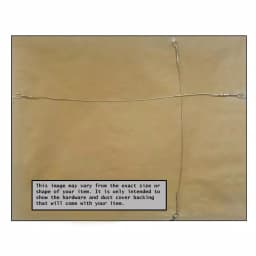Amanti Art 38 in. W x 26 in. H Framed Glass Dry Erase Calendar Board, Mezzanotte Satin Black Wood thumbnail 2