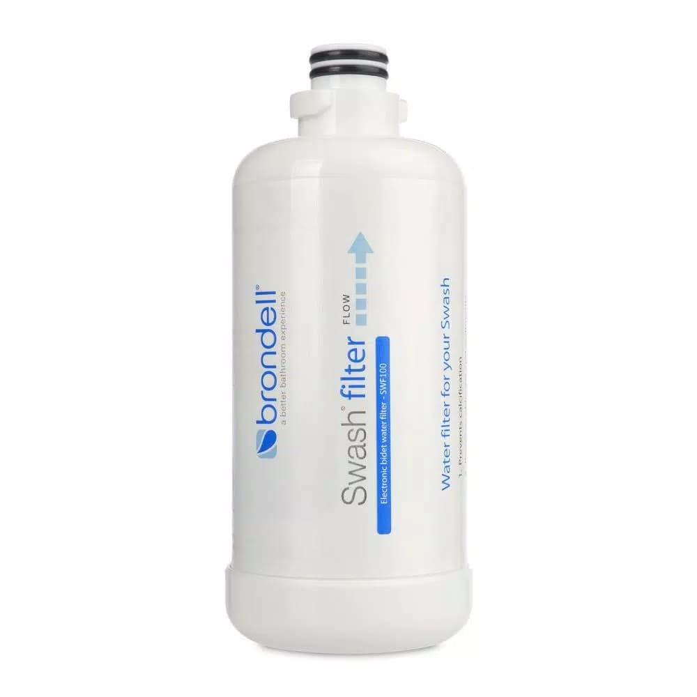Brondell Swash Ecoseat 100 Bidet Water Filter Replacement - White