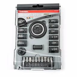 Husky 25-Piece 1/4 in. Drive Gimbal Ratchet and Universal Socket Set thumbnail 2