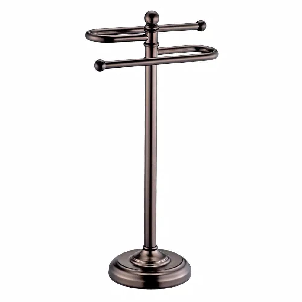 Gatco S-Style Countertop Towel Tree, Oil Rubbed Bronze