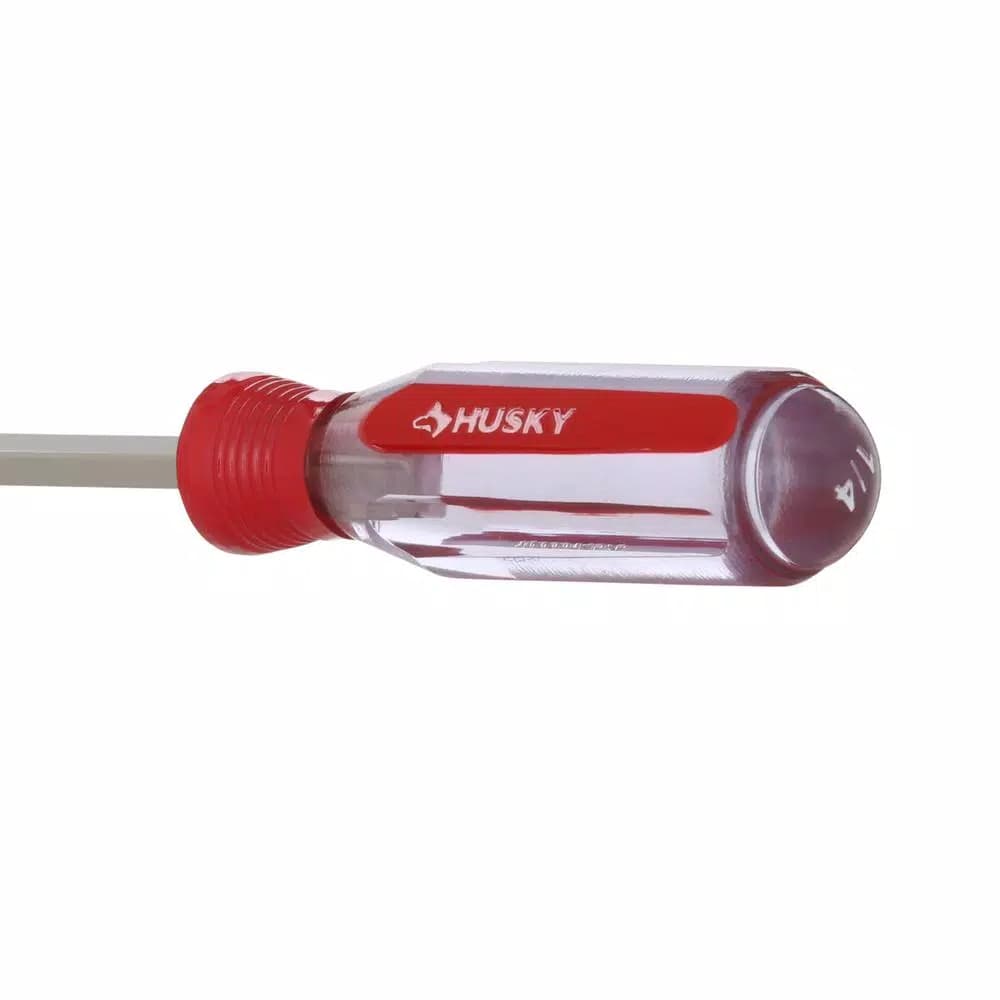 Husky 6-Piece Variety Screwdriver Set, Slotted and Phillips Head