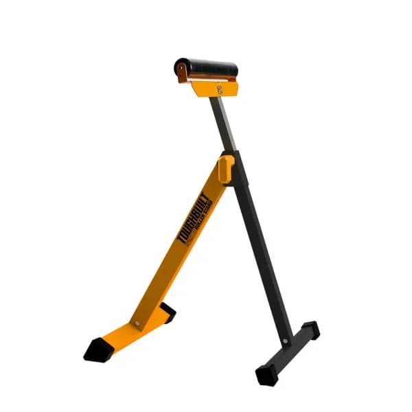 ToughBuilt Heavy-Duty Roller Stand for Pipes and Wood