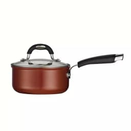 Tramontina Gourmet Ceramica Deluxe 1.5 Qt. Aluminum Ceramic Nonstick Sauce Pan with Glass Lid, Copper thumbnail 2