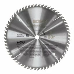 Bosch 10 in. 60-Tooth Carbide Circular Saw Blade for Chipboard and OSB thumbnail 1