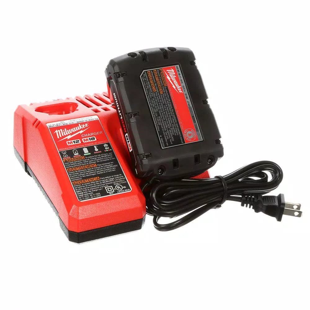 Milwaukee M18 18V Lithium-Ion Cordless 1/2 in. Drill Driver Kit with (2) 1.5Ah Batteries, Charger, and Hard Case