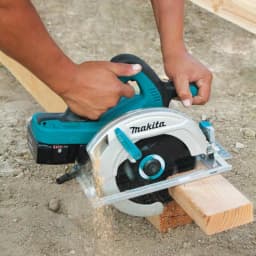 Makita 36V X2 LXT Cordless 7-1/4 in. Circular Saw Kit with (2) 5.0Ah 18V Batteries and Charger thumbnail 12