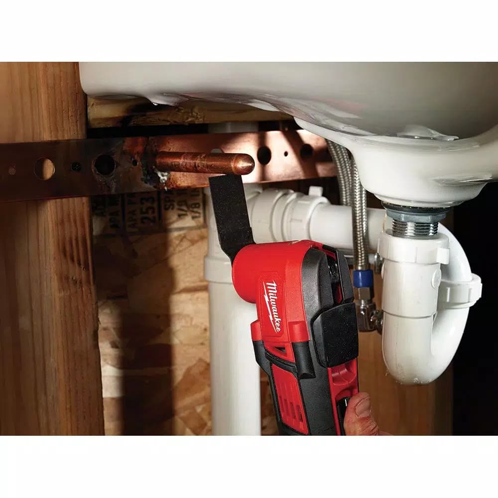 Milwaukee 1-5/8 in. Bi-Metal Flush Cut Oscillating Multi-Tool Blades for Wood and Metal, 10-Pack