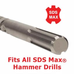 Ivy Classic SDS Max Scaling Chisel, 4-1/2 x 14 in., Chrome Molybdenum Steel thumbnail 3