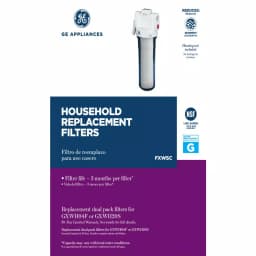 GE Universal Whole House Replacement Water Filter Cartridge, 30 Micron, 2-Pack thumbnail 4