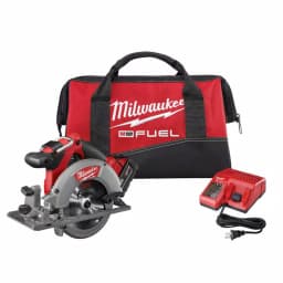 Milwaukee M18 FUEL 6-1/2 in. Brushless Cordless Circular Saw Kit with 5.0 Ah Battery and Charger thumbnail 1