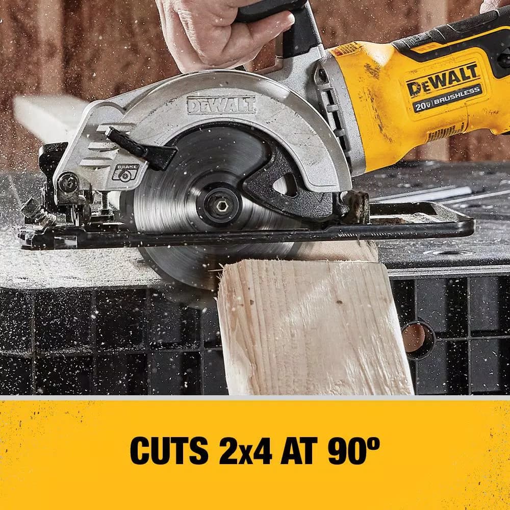DEWALT 20V MAX ATOMIC Brushless 4-1/2 in. Cordless Circular Saw (Tool-Only)