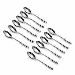 Artaste Rain II 12-Piece 18/10 Stainless Steel Teaspoon Set thumbnail 1