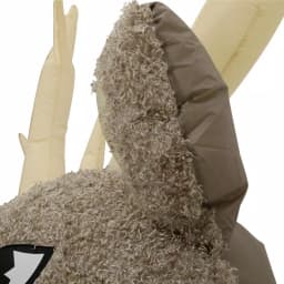 Home Accents Holiday 11 ft. Pre-Lit Giant Airblown Inflatable Fuzzy Reindeer with LED Lights thumbnail 11