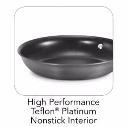 Tramontina Gourmet 8 in. Hard-Anodized Aluminum Frying Pan, Slate Gray thumbnail 4