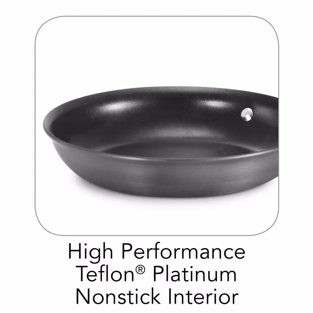 Tramontina Gourmet 8 in. Hard-Anodized Aluminum Frying Pan, Slate Gray