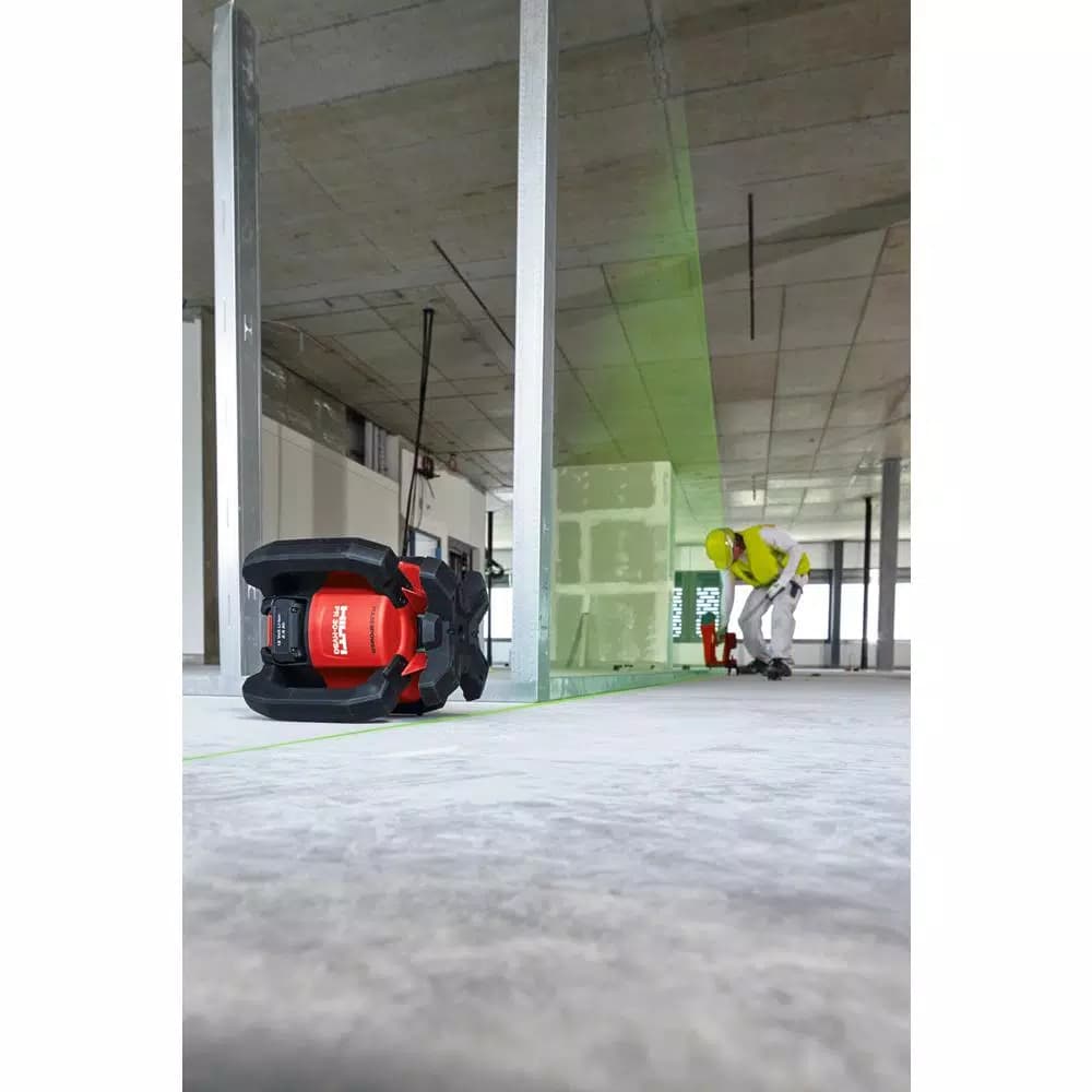 Hilti PR 30-HVSG A12 Rotating Green Beam Laser Level with Receiver