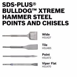 Bosch Bulldog Xtreme 10 in. SDS-Plus Star-Point Chisel thumbnail 4