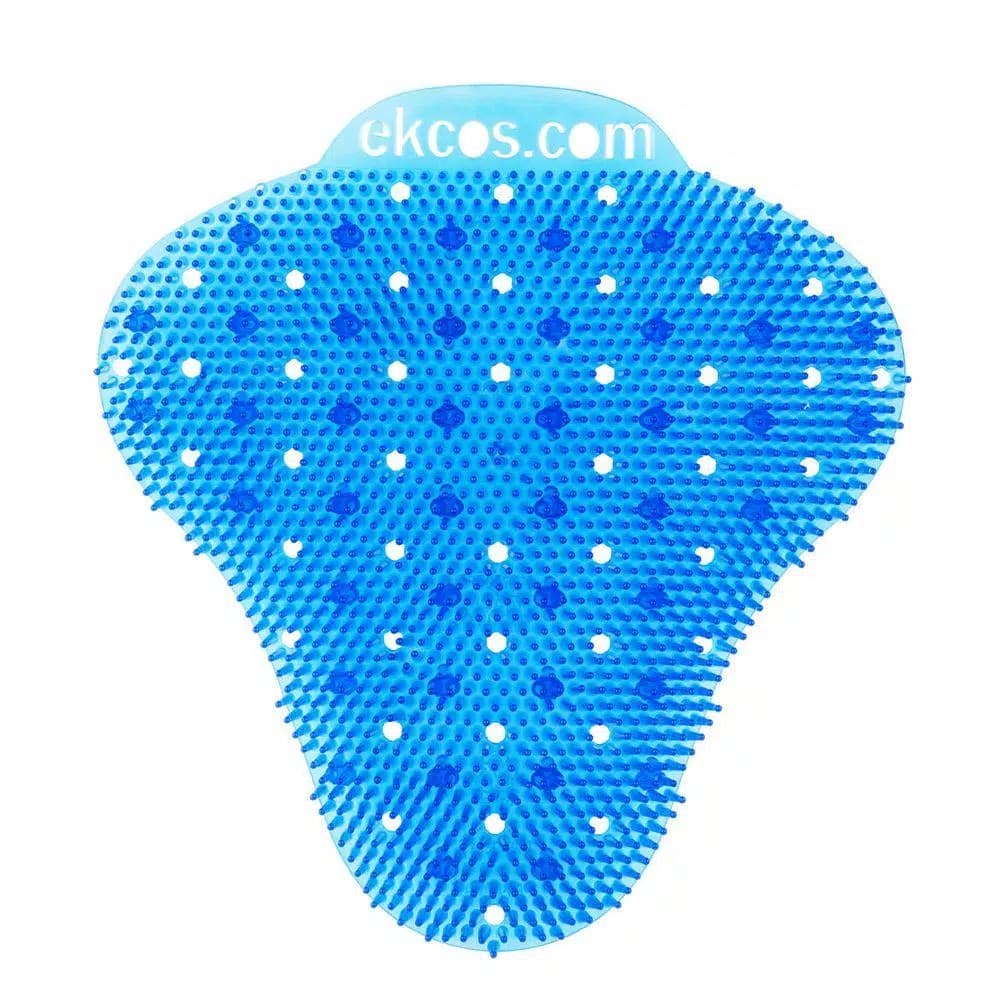 Unbranded Ekcoscreen Anti-Splash Blue Urinal Screen, Fresh Fragrance, 60+ Day Lifespan (6 Per Box)
