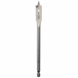 Milwaukee 1/2 in. x 6 in. High Speed Steel Spade Wood Boring Bit with 1/4 in. Hex Shank thumbnail 1