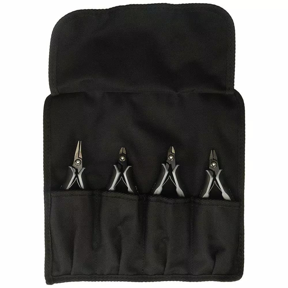 KNIPEX 4-Piece ESD Precision Electronics Pliers Set with Electrostatic Discharge Protection