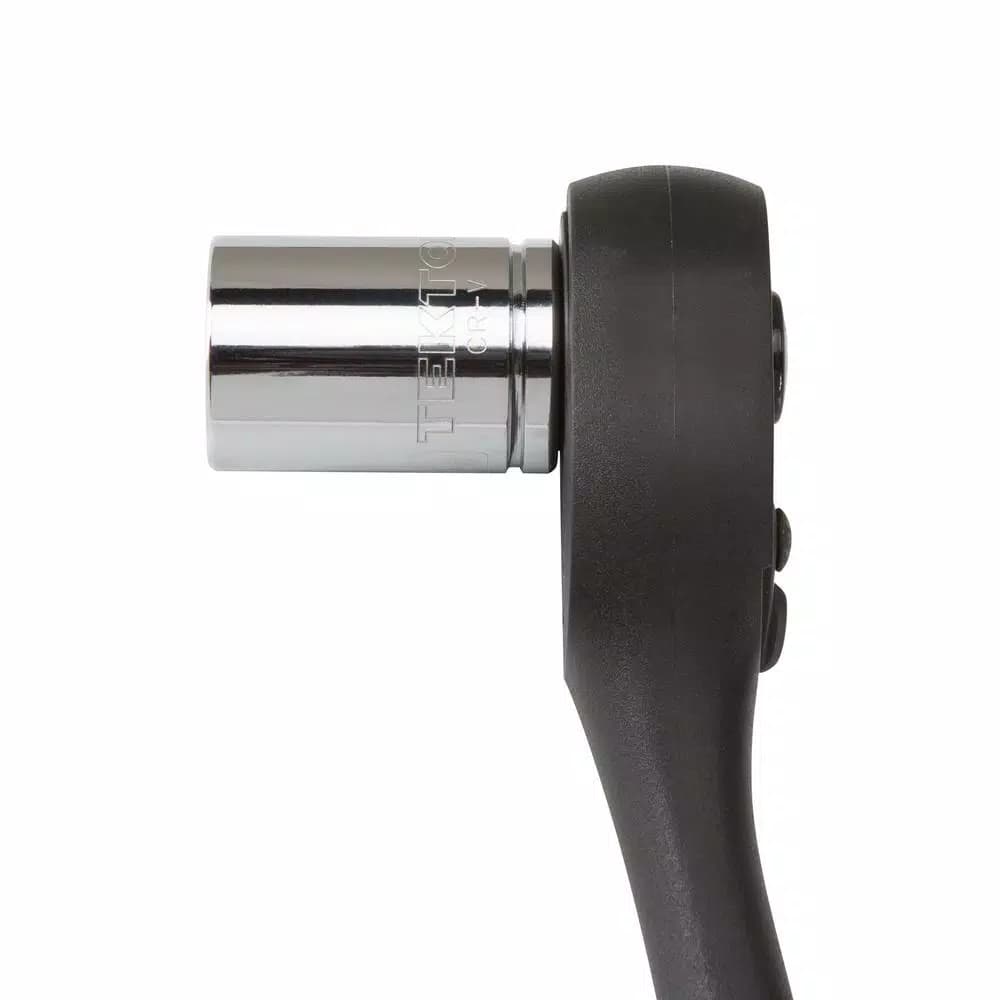 TEKTON 1/2 in. Drive 10 in. Composite Ratchet, 72-Tooth Oval Head