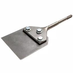 Thinset Removal Bit 4 in. SDS-Plus Floor Scraper Assembly for Thinset Removal thumbnail 1