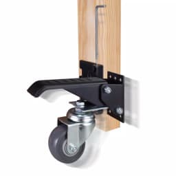 POWERTEC Workbench Casters with Quick-Release Plates, 4-Set Mobility Kit thumbnail 2