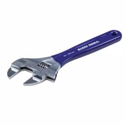 Klein Tools 8 in. Slim-Jaw Adjustable Wrench, 1.5 in. Extra-Wide Capacity thumbnail 5